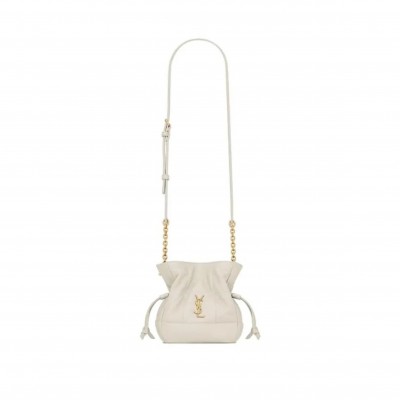 YSL JAMIE MINI SHOULDER POUCH IN LAMBSKIN 859174AAB329207 (15.5*14.5*8cm)